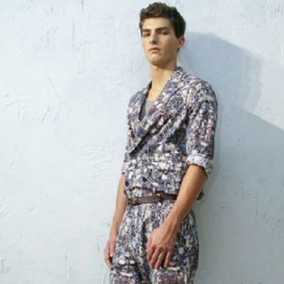 3.1 Phillip Lim Other - 3.1 Phillip Lim Men`s Runway Printed Pants Shorts